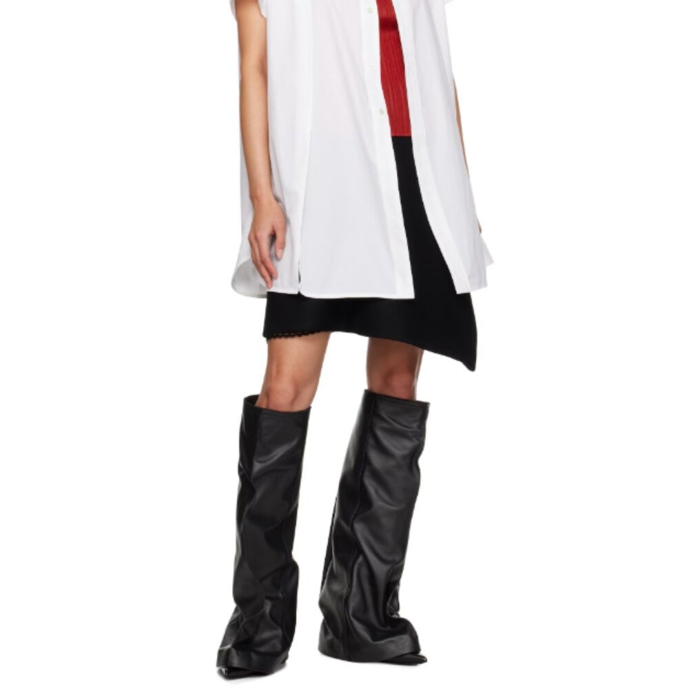 BNWT AW24 SACAI LEATHER PANTS BOOTS 39 & 40
